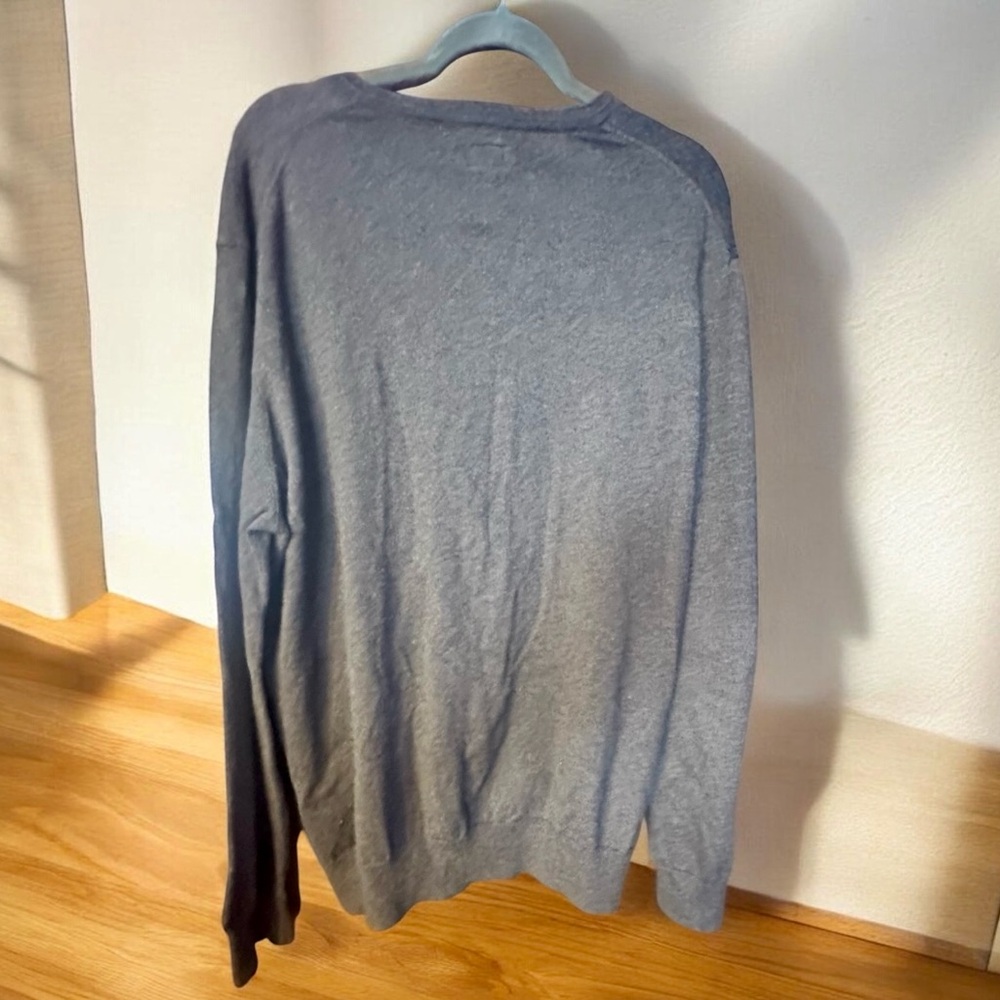 Men’s Stafford Signature Cashmere Blend Sweater Soft, Classic Brown XL - Picture 5 of 8